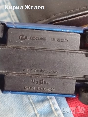 Метална количка LEXUS MADE IN CHINA рядка за КОЛЕКЦИЯ ДЕКОРАЦИЯ 24327, снимка 8 - Колекции - 40719399