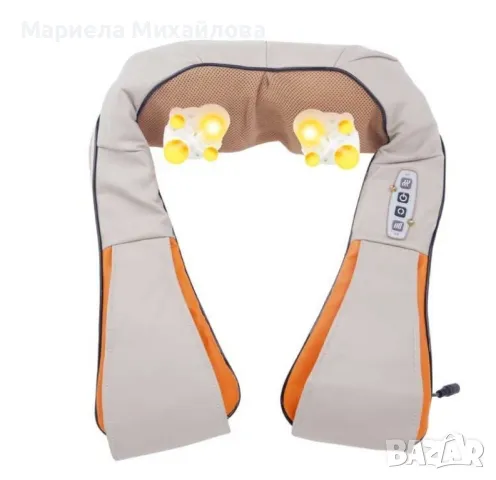 Шиацу масажор за врат и гръб: Пълно облекчение и релаксация у дома, снимка 12 - Масажори - 48164669