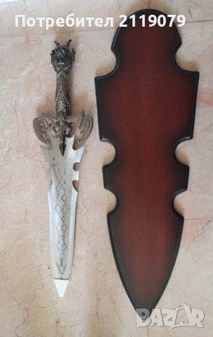 Сувенирен стоманен меч, снимка 2 - Колекции - 41292618
