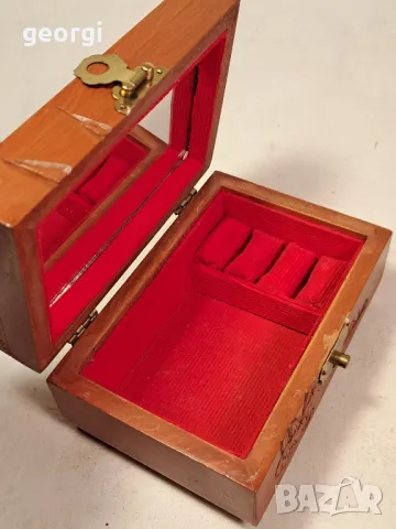 дървена кутия за бижута 21/5, снимка 7 - Декорация за дома - 49213488