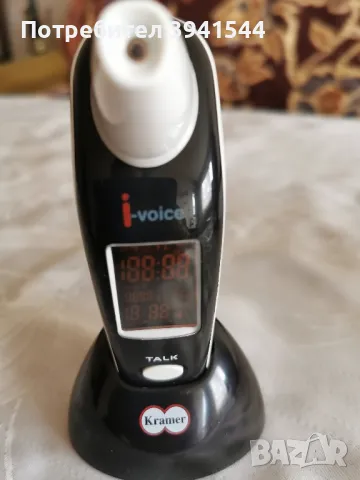 Говорещ многофункционален термометър за уши и чело 