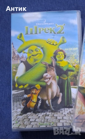 Видеокасета VHS ШРЕК 2