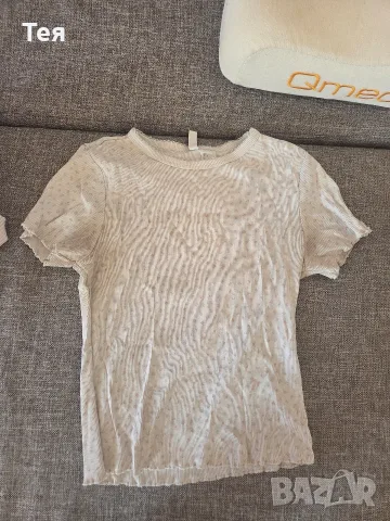 Дамски тениски H&M - размер S/M, снимка 3 - Тениски - 56008652