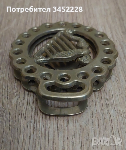 щипка винтидж месинг голяма за ценители , снимка 2 - Антикварни и старинни предмети - 52851640