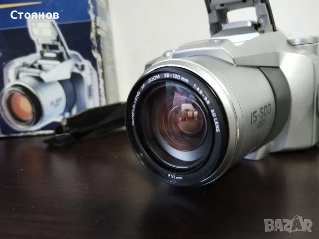 OLYMPUS IS-500, снимка 4 - Фотоапарати - 48481565