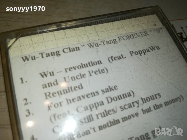 WU-TANG КАСЕТА 1006231651, снимка 3 - Аудио касети - 41082767