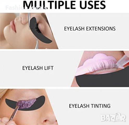 Нови 6 броя Подложки за очи удължаване мигли жени за многократна употреба, снимка 2 - Други - 40190053