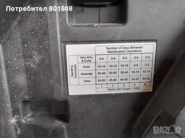 Такер за пирони Hitachi , снимка 2 - Други инструменти - 52645960