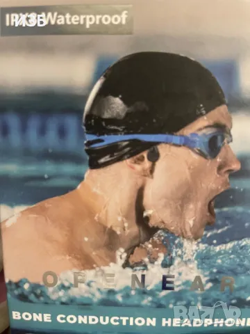 слушалки за плуване с вградена 32 GB памет, MP3 спортни слушалки Bluetooth 5.3IPX8 водоустойчиви, , снимка 1