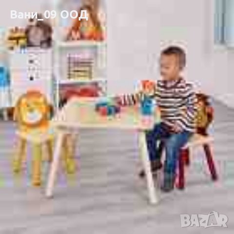 Комплект детска масичка с 2 столчета, снимка 6 - Маси - 41776953