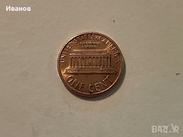 No 19.  1 цент от САЩ, 1988г., снимка 1 - Нумизматика и бонистика - 9907165