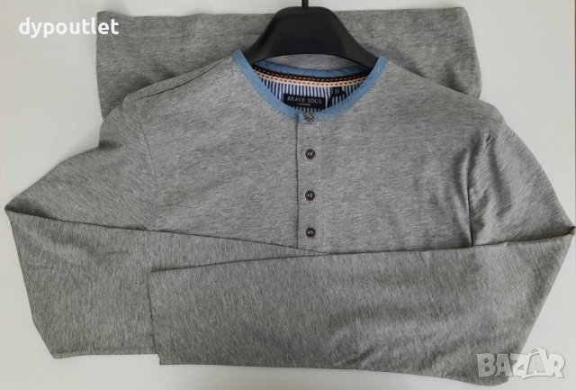 Мъжка памучна блуза с цепка и копчета BRAVE SOUL ,размери - S, M, L и XL .                  , снимка 5 - Блузи - 39266150