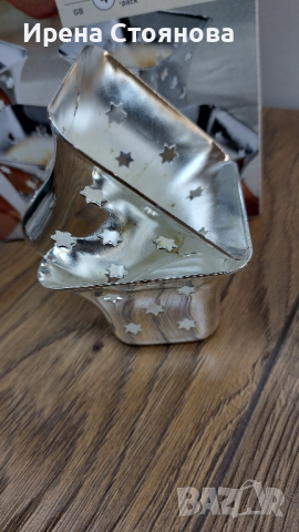 Посребрени свещници TCM, снимка 9 - Декорация за дома - 44934014