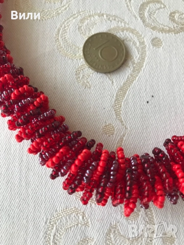 Колие и гривна ръчно изработени обща цена, снимка 6 - Колиета, медальони, синджири - 52510578