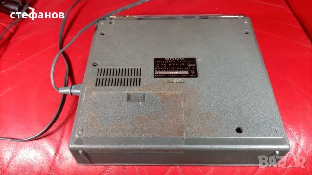 Ретро японски касетофон  SONY   TC-1277, дръжкофон, снимка 8 - Радиокасетофони, транзистори - 55792634