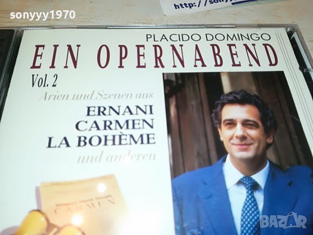PLACIDO DOMINGO-ORIGINAL CD X2 MADE IN ITALY 3103231152, снимка 3 - CD дискове - 40202953