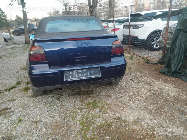 Vw Golf кабрио, снимка 8 - Автомобили и джипове - 52850873
