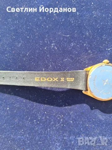 Швейцарски механичен часовник - EDOX, снимка 2 - Луксозни - 55776365