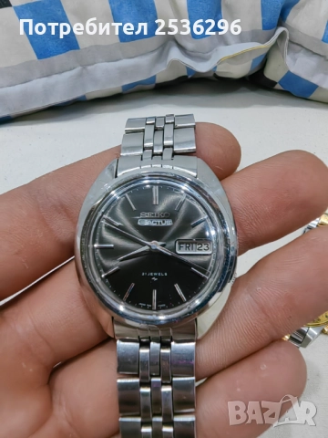 Сейко актус 1971г, снимка 3 - Мъжки - 52348973