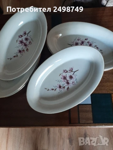 Чинии порцеланови, българско производство, НОВИ, снимка 11 - Чинии - 50475311