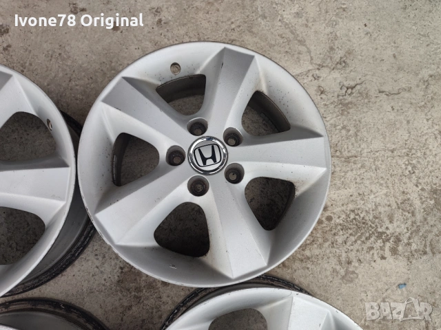ПРОМОЦИЯ АЛУМИНИЕВИ ДЖАНТИ HONDA 5x114.3 16цола.Отлично състояние., снимка 5 - Гуми и джанти - 53727441