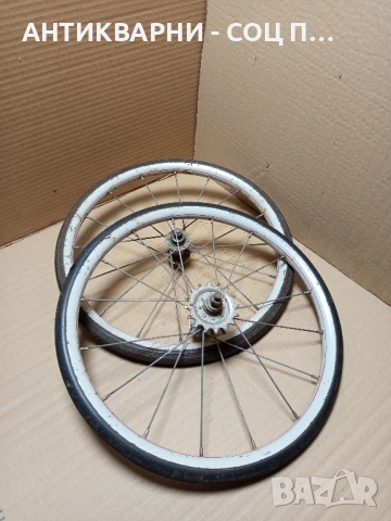 Комплект Стари Колела За Стари Велосипеди., снимка 7 - Антикварни и старинни предмети - 51571188