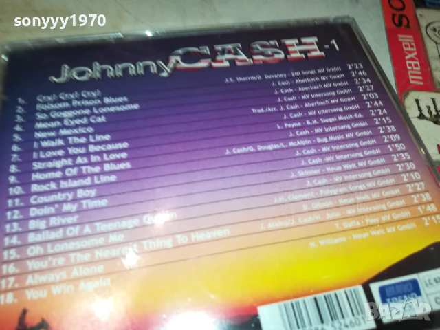 JOHNNY CASH CD 1108250744, снимка 7 - CD дискове - 51323040