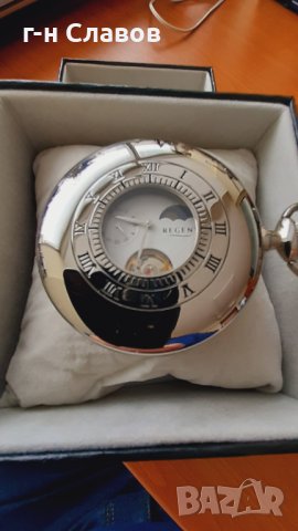 Pocket Clock Open Heart Day/Night Phase, снимка 6 - Джобни - 44287223