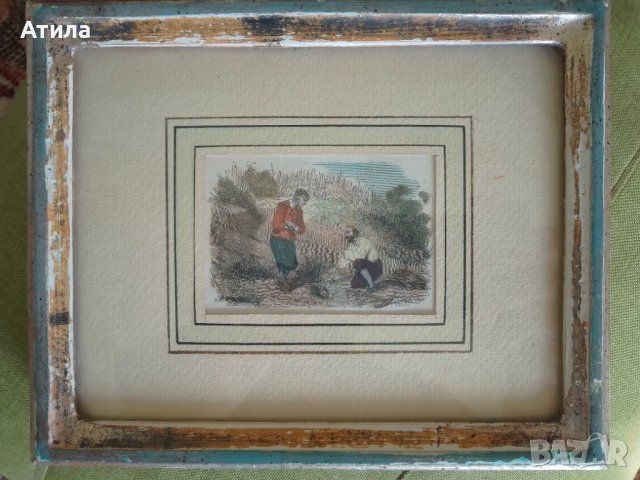 картина 20/17 см френска