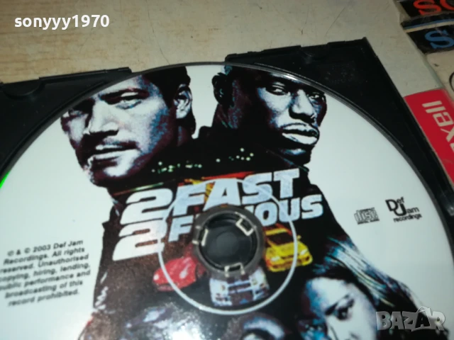 2FAST 2FURIUS CD 2107250823, снимка 6 - CD дискове - 51087534