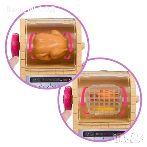 Кукла Барби с кухня , снимка 4 - Кукли - 50831663