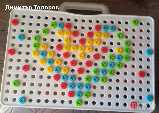 Творческа 3D мозайка с куфар и електрически винтоверт, снимка 9 - Конструктори - 55842115