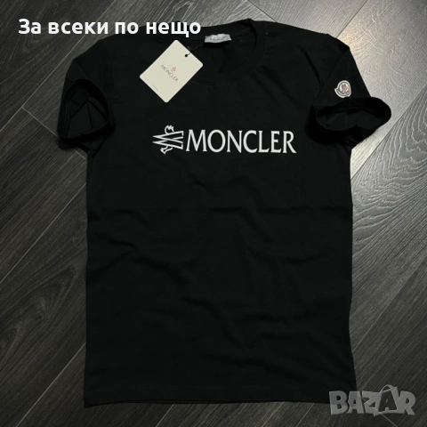 Moncler Мъжка Тениска👕Мъжка Блуза С Къс Ръкав - Различни Цветове Код Bal Style9, снимка 3 - Тениски - 53641972
