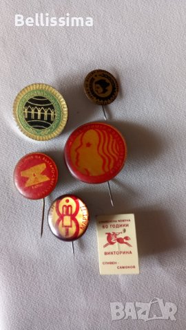 Значки 6 бр. , снимка 1