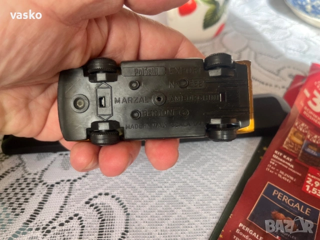 Polistil 1:43 Lamborghini Marzal Bertone, снимка 6 - Колекции - 53220170