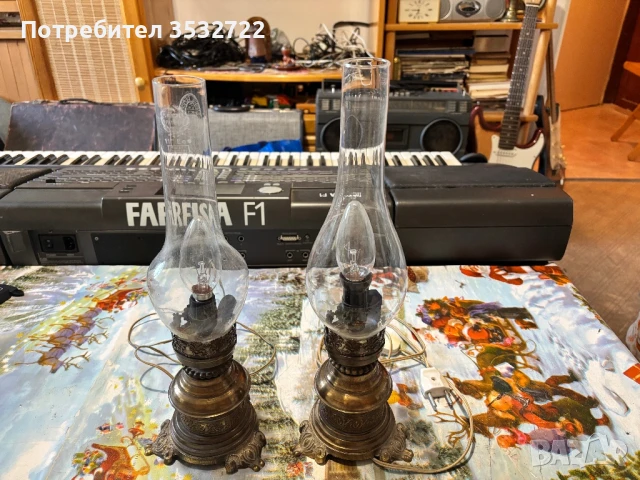 Две винтидж лампи 