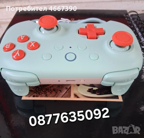 Контролер за Nintendo Switch 8BitDo Ultimate 2C Bluetooth, Безжичен,, снимка 4 - Nintendo конзоли - 52772248