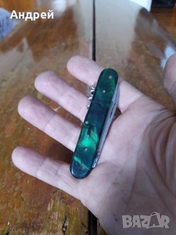 Стар джобен нож,ножче,ножка #138, снимка 3 - Други ценни предмети - 51850429