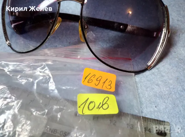 СТАРИ КЛАСИЧЕСКИ МОДЕЛ СЛЪНЧЕВИ ОЧИЛА с НУЖДА от РЕМОНТ на ЕДНАТА РАМКА 16913, снимка 8 - Слънчеви и диоптрични очила - 47540441