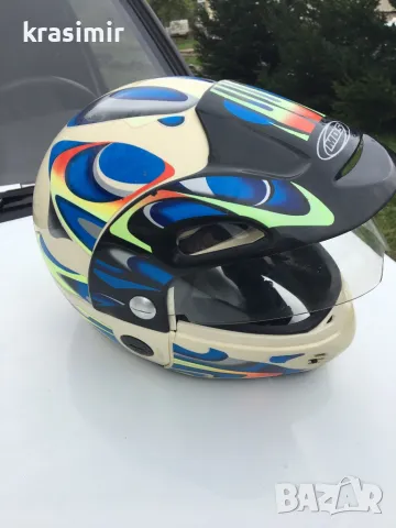 Мото каска MDS modular размер 56, снимка 3 - Мотоциклети и мототехника - 49759521