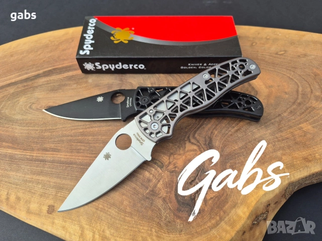 Сгъваем нож Spyderco Edgerati С266,два цвята, снимка 2 - Ножове - 52213794