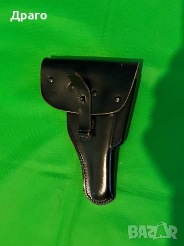 Кожен кобур за пистолет Walther P38 Валтер П38, снимка 2 - Бойно оръжие - 52576289