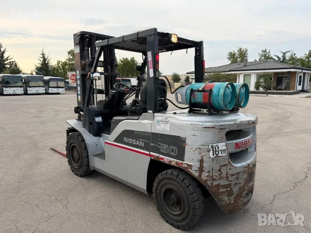 Мотокар Nissan GX 50 5Тона, снимка 4 - Индустриална техника - 56081166