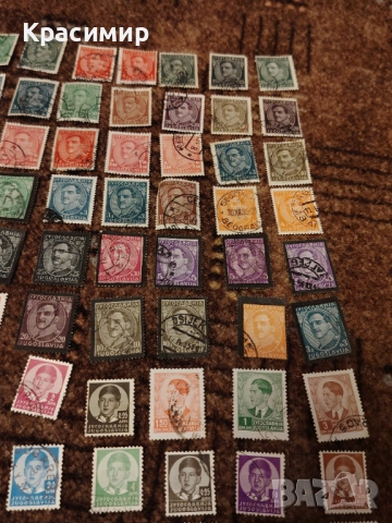 Крал Александър Караджорджевич и Петър. ПОЩЕНСКИ марки, снимка 11 - Филателия - 52921186