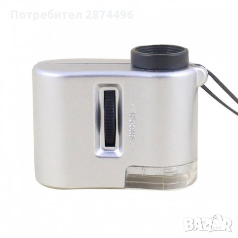 9592 Мини микроскоп  LED и UV осветление, снимка 6 - Други стоки за дома - 35832620