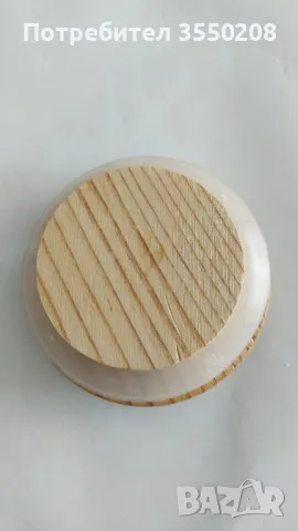 Буркан с дървено капаче, 1,5л, снимка 10 - Други - 45034472