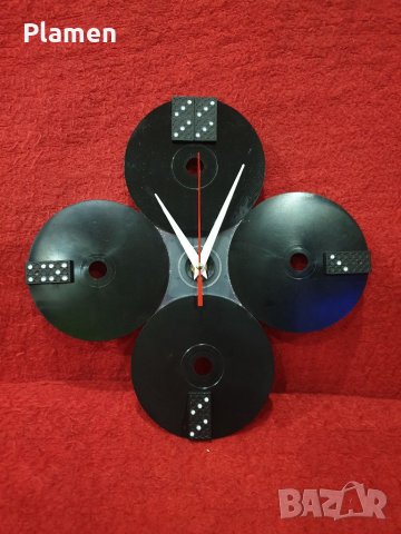 Стенен часовник,ръчна изработка!, снимка 11 - Декорация за дома - 40646972