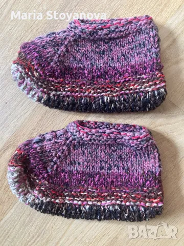 Плетени вълнени терлици, снимка 6 - Други - 49258829