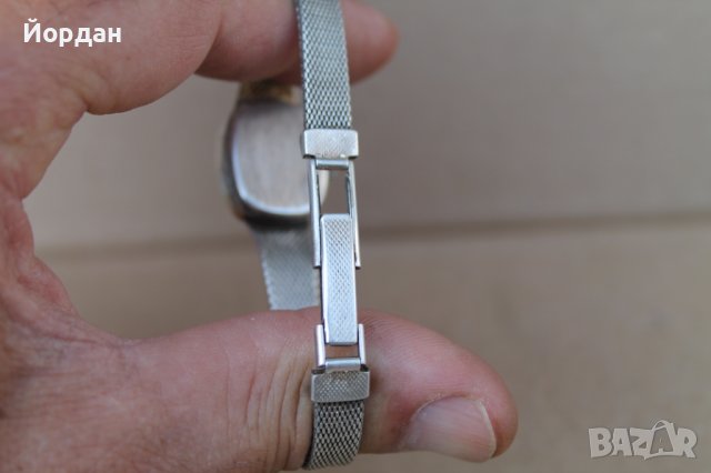Дамски сребърен часовник ''Receda'' 17 камъка, снимка 18 - Дамски - 41470952