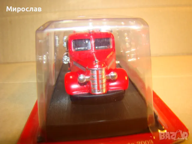 1:43 BEDFORD 1939 КАМИОН ПОЖАРНА КОЛИЧКА ИГРАЧКА МОДЕЛ, снимка 3 - Колекции - 48285539